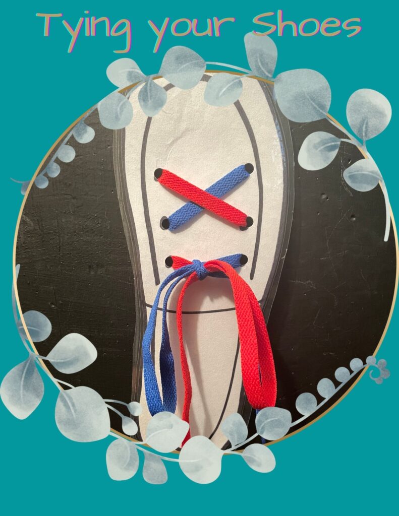 Shoe Tying Activity Page 